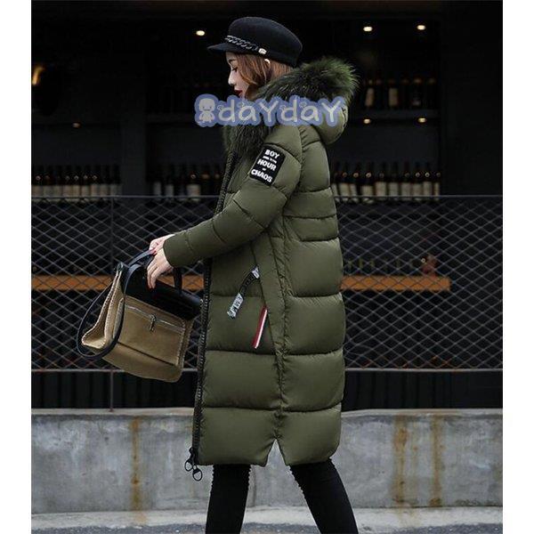 中綿ジャケット レディース ロング フード付き 中綿コート ファー 着痩せ ダウンジャケット アウター 冬 防寒 ダウンコート 21 代 30代 40代 Aone Xpsj Day Day Shop 通販 Yahoo ショッピング