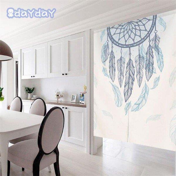 間仕切りカーテン 目隠しカーテン 柄 マジックステップ ロング丈 室内用 おしゃれ 北欧 玄関 リビング 階段 カーテン パーテーション 断熱 在宅 キチン部屋戸棚 Dayday 0115 Wq270 Day Day Shop 通販 Yahoo ショッピング