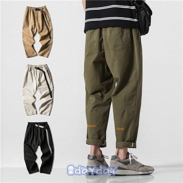 カーゴパンツ メンズ パンツ 大きいサイズ テーパードパンツ 夏 秋 服 涼しい ゆったり ボトムス ズボン メンズファッション