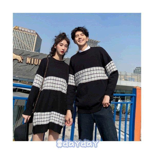 ペアルック セーター ニット ペアルック カップル お揃い 服 秋 冬 カップル ペアルック セーター ニット ブランド プレゼント Dayday 01b16 Nwt68 Day Day Shop 通販 Yahoo ショッピング