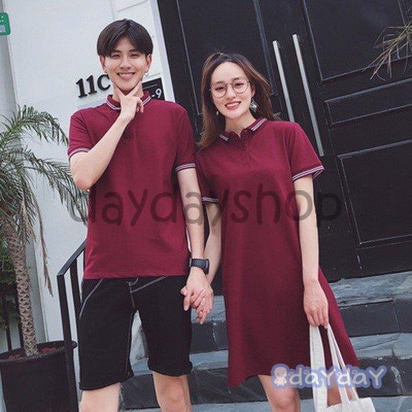 ペアルック Tシャツ 可愛い ペアルック カップル ワンピース レディース メンズ T シャツ 上下セット ブランド ペア カップル 服 Hh0905 Mtlyq145 Day Day Shop 通販 Yahoo ショッピング