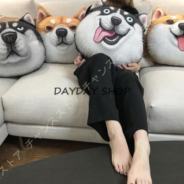 イヌ ぬいぐるみ 抱き枕 クッション リアル 柴犬 ハスキー 縫い包み