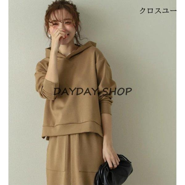 レディース セットアップ 秋服 2021 秋冬 30代 40代 50代 トップス  