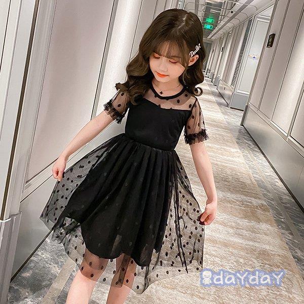 子供服ワンピース160韓国子ども服キッズ女の子夏服半袖ワンピースチュール水玉子供ドレス結婚式誕生日ベビー服ジュニアお姫様おしゃれ可愛い Gkr3c7d43v Godawaripowerispat Com