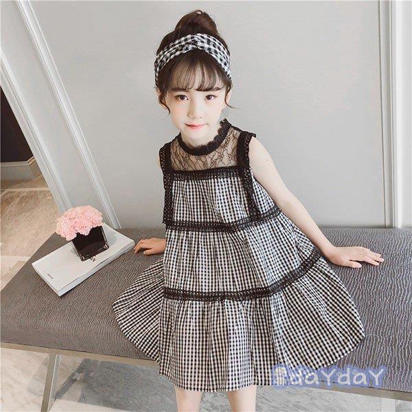 子供服 ワンピース キッズ 子供ドレス Dress 韓国子供服 ジュニア 女の子 夏 ノースリーブ 膝丈 チェック柄 カジュアル おしゃれ 可愛い 通学着 通園着 新品 Zh0503 Clty705 Day Day Shop 通販 Yahoo ショッピング