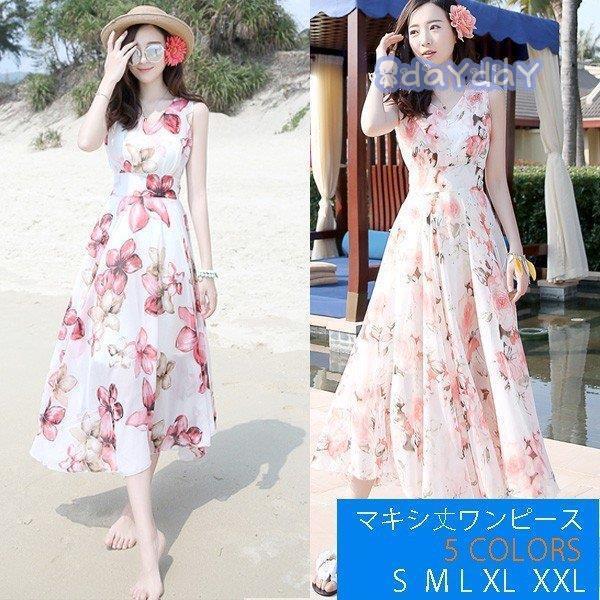 マキシ丈ワンピース マキシワンピ マキシワンピース ノースリーブ ワンピロング 夏ワンピース 大きいサイズ マタニティ 大人 ロングワンピース 花柄 ワンピース Zh0503 Lty511 Day Day Shop 通販 Yahoo ショッピング