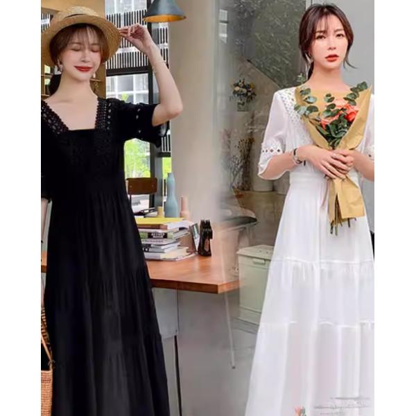 ワンピース レディース 40代 20代 夏 半袖 きれいめ 上品 シフォン  