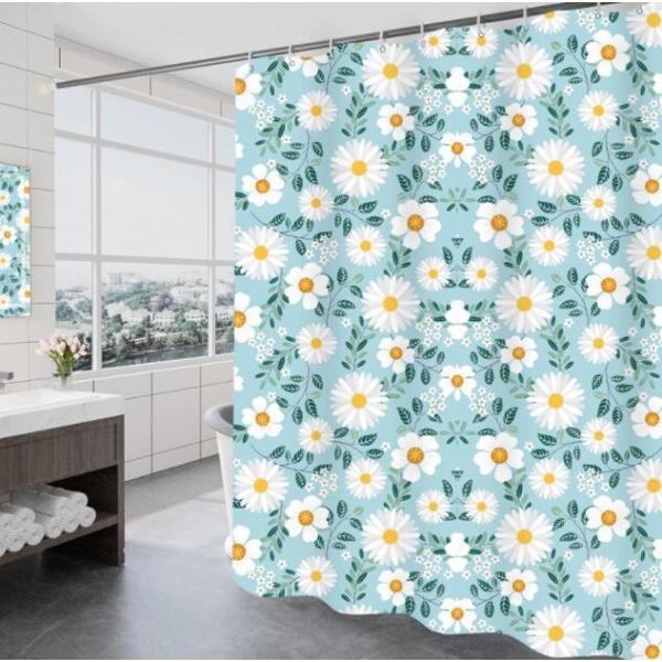 ◆◆カラー：写真通り◆素材：ポリエステル100％ ◆サイズ ：11サイズ◆セット内容 ：シャワーカーテン+リングご注意事項 ：◆生地の伸縮により若干の誤差及びタグの表記とは異なる場合があります。 あらかじめご了承ください。◆洗濯の際は色落ち...