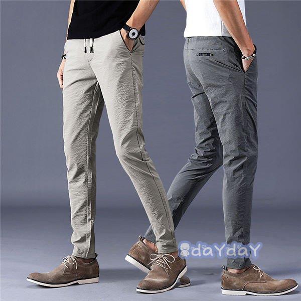 スリムパンツ スリム 細身 ボトムス 涼しい メンズ チノパン 薄手 スキニーパンツ スラックス 春夏 ロングパンツ 長ズボン カジュアルパンツ Zh48 Fwfz387 Day Day Shop 通販 Yahoo ショッピング