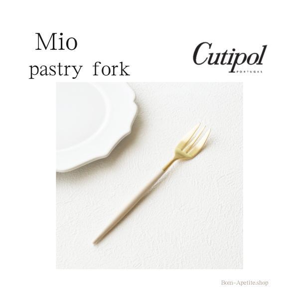 正規取扱店 クチポール Cutipol MIO ミオ ペストリーフォーク アイボリー ゴールド 1本 爆買