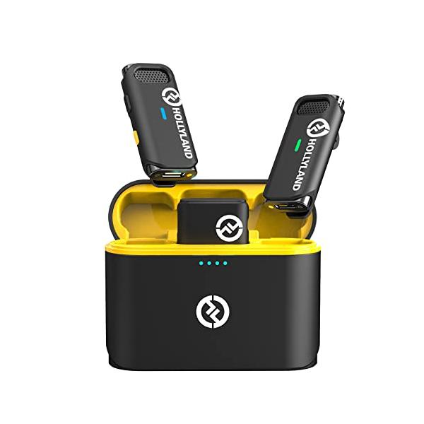 Hollyland Lark M1-ワイヤレスマイク-ピンマイク-スマホ外付けマイク