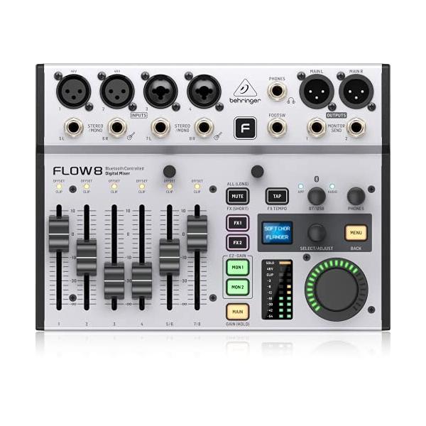 Behringer デジタルミキサー 8チャンネル USBオーディオ