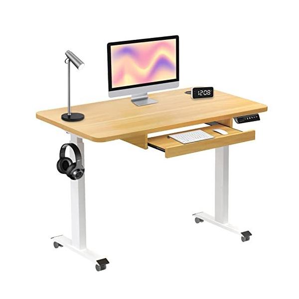 Himix 電動昇降デスク スタンディングデスク 横120cm*奥行き60cm