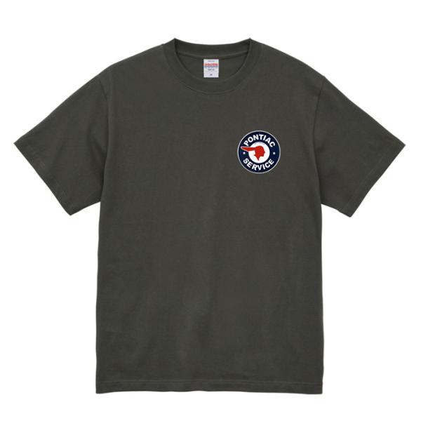 ロゴ Ｔシャツ ティンサイン A60 グレー メンズ M ポンティアック ホットロッド ローライダー 新品
