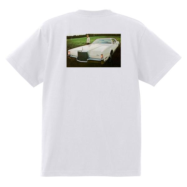 アドバタイジング リンカーン Ｔシャツ 1972 ( 白 / 黒 ) コンチネンタル マークIV マーク4 クーペ タウンカー 4062