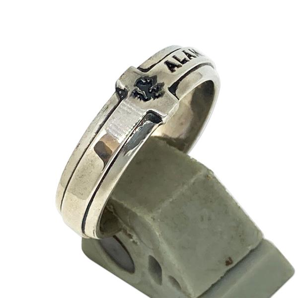 ALAMEGA LOVE ライオン シルバー リング 13号 (黒) 指輪 シルバー925