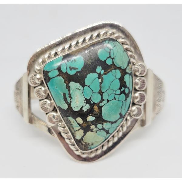 ❗️専用❗️インディアンジュエリー、ターコイズバングル インディアンジュエリー 天然 ターコイズ バングル 25 純銀 ネイティブ