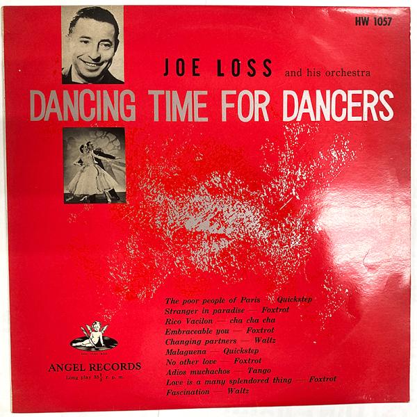 LPレコード joe loss and his orchestra ジョーロス dancing time for dancers ダンシングタイムフォーダンサーズ '60当時物 洗浄済