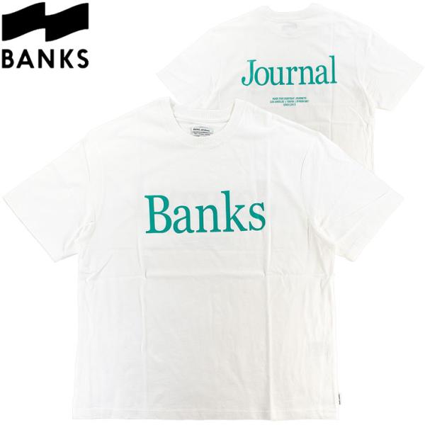 メンズ Tシャツ バンクス 半袖 S/S TEE カットソー ブランドロゴ バックプリント サーフファッション BANKS BK251MST01