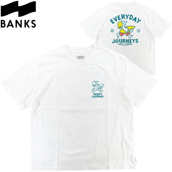 バンクス Tシャツ 半袖 ショートスリーブ TEE ブランドロゴ バックプリント サーフファッション BANKS BK252MST02