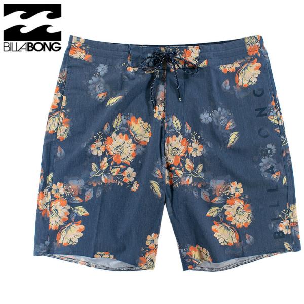 メンズ サーフトランクス BG011501 ビラボン 水着 花柄 ハイブリッド ボードショーツ サーフパンツ 海水パンツ BILLABONG