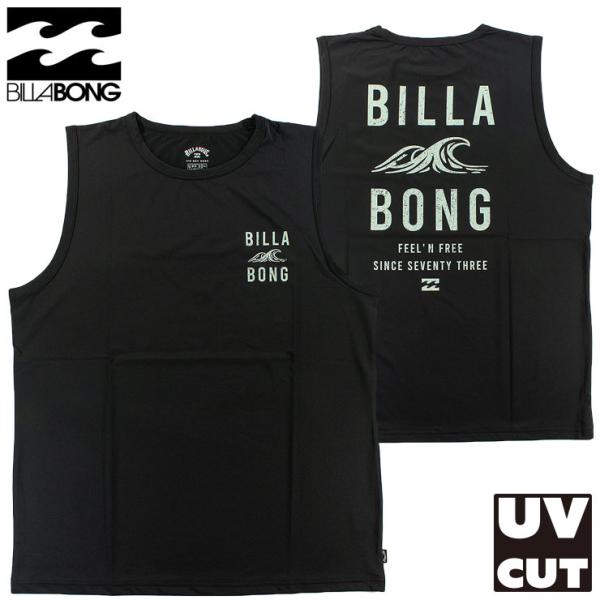 ビラボン BILLABONG メンズラッシュガード BG01A853 UVカット UPF50+ ラッシュタンク ドライメッシュ ノースリーブ