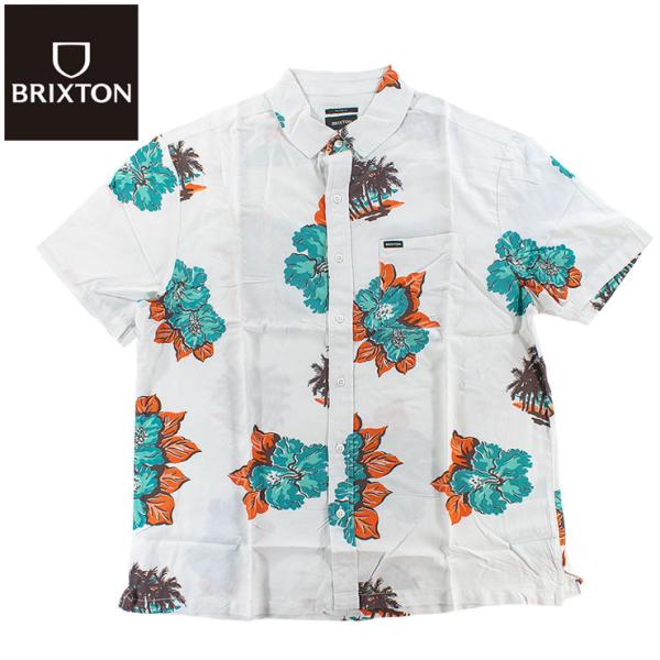 BRIXTON メンズ シャツ S/S SHIRTS 半袖シャツ スケートボード サーフブランド ブリクストン CRU PRINT S/S WOVEN