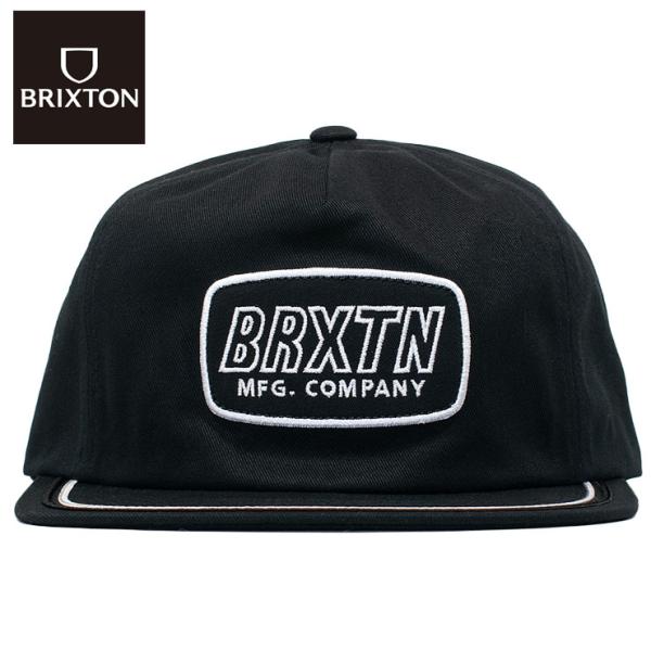 BRIXTON スナップバックキャップ コットン 5パネル 帽子 フリーサイズ ブリクストン テルフォード TELFORD HP SNPK