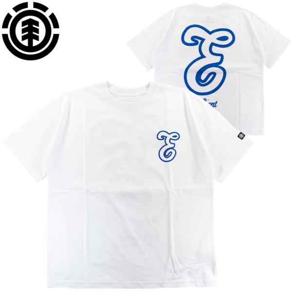 エレメント メンズ Tシャツ BIG FIT 半袖 ビッグシルエット シンプル TEE コットン100％ ELEMENT BF021202