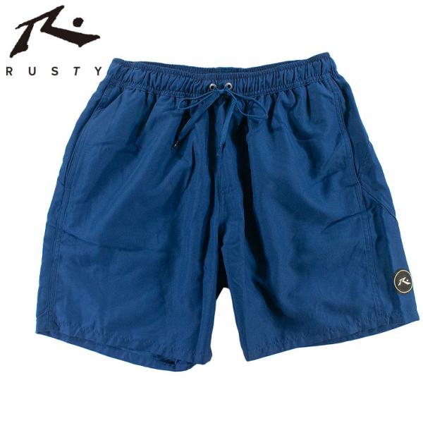 サーフパンツ ラスティー メンズ 水着 ボードショーツ インナーメッシュ付 トランクス ゴムパン 海水パンツ RUSTY 915404