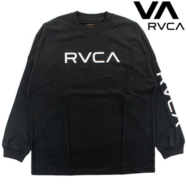 RVCA ルーカ メンズ ロンT 長袖 コットン100％ オーバーサイズフィット ロングTシャツ ルーカバランス ルカ BE042059