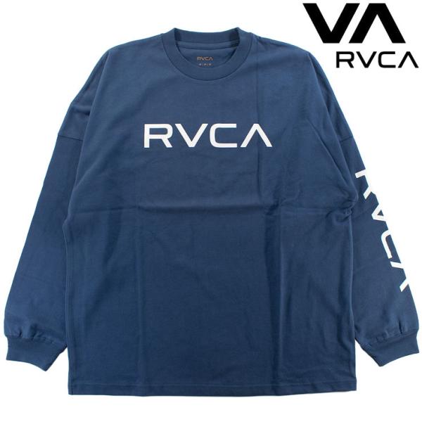 ルーカ メンズ ロンT 長袖 コットン100％ ルーズフィット ロングTシャツ ビッグルーカ ルカ RVCA BE042059