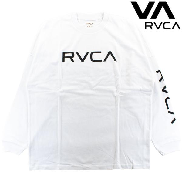 メンズ ロンT ルーカ 長袖 Tシャツ ルーカバランス ビッグシルエット BE042059 バックプリント ルカ ユニセックス RVCA