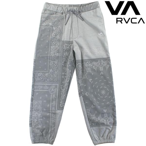 RVCA（ルーカ） メンズ スウェットパンツ パッチワーク ズボン