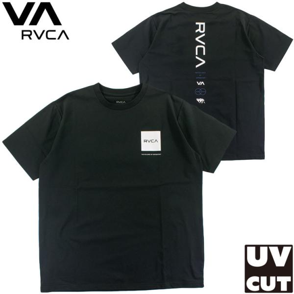 RVCA ルーカ メンズ ラッシュガード UVカット 半袖 スイムウェア Tシャツ 水陸両用 ハイブリット ルカ BF041871
