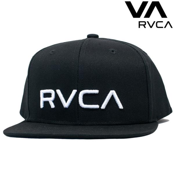 RVCA ルカ スナップバックキャップ スケートボード サーフブランド 6パネル 帽子 フリーサイズ ルーカ CAP BF041950