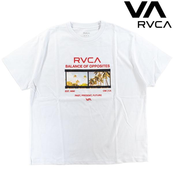 ルーカ Tシャツ 半袖 コットン スタンダードフィット コンタクト ヘビーウェイト TEE ルカ メンズ RVCA BF04A207