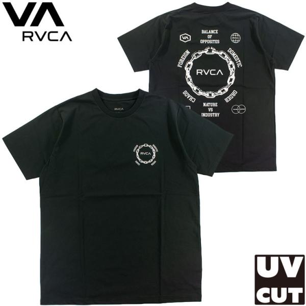 RVCA ルカ メンズ ラッシュガード UVカット UPF50 半袖 スイムウェア Tシャツ 水陸両用 ハイブリット ルーカ BF04A851
