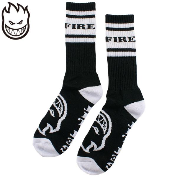 スピットファイア ソックス 靴下 SOCKS メンズ コットン フリーサイズ スケートボード SPITFIRE CLASSIC 87' BIGHEAD SOCK