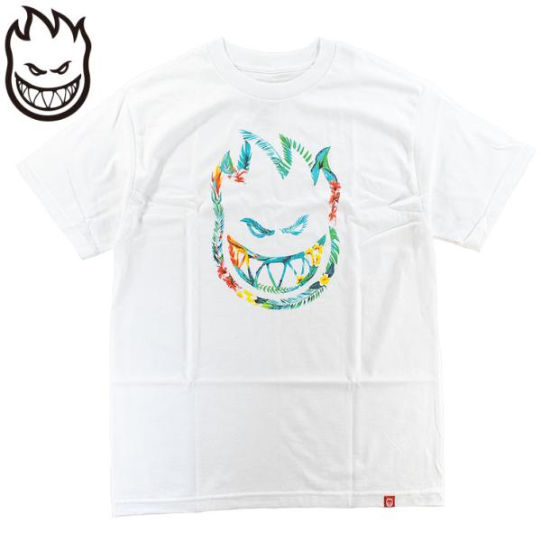 SPITFIRE スピットファイア メンズ Tシャツ ロゴ 半袖TEE スケーターファッション ティーシャツ FLORAL BIGHEAD SS TEE