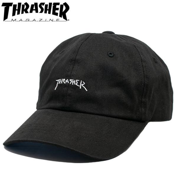 THRASHER 帽子 キャップ ゴンズロゴ 男女兼用 ユニセックス アジャスターキャップ スラッシャー THR-C02