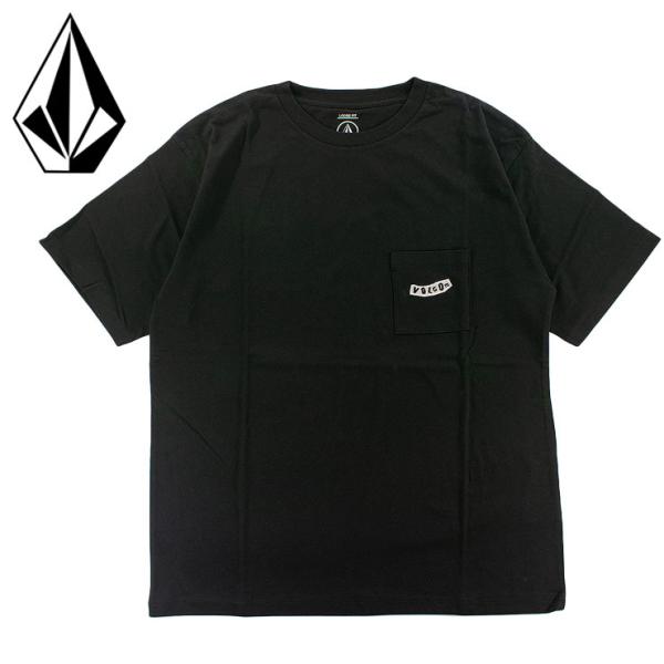 ボルコム メンズ Tシャツ ピストル ポケット 半袖TEE VOLCOM VST262021 ヘビーウェイト スケーターファッション