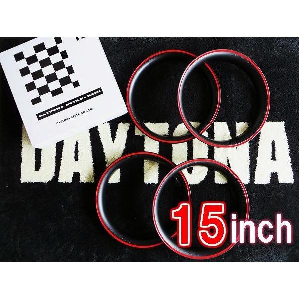ホイールキャップ 純正スチール用 15インチ汎用 デイトナスタイル