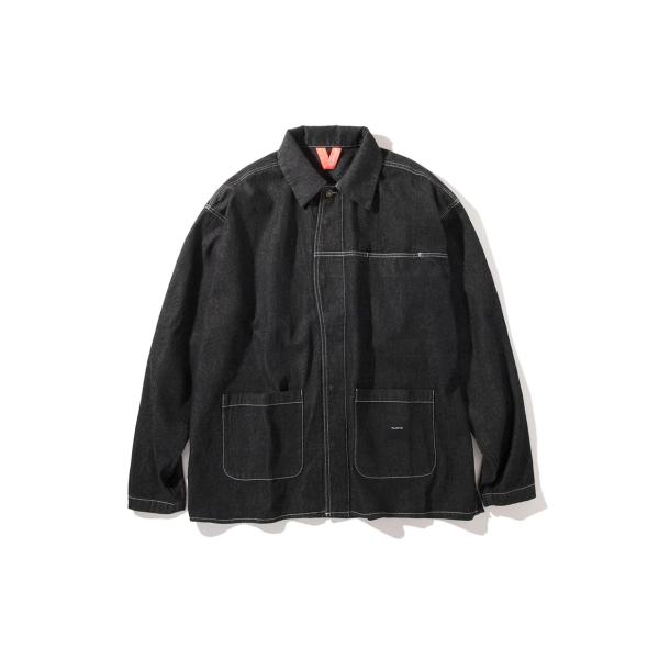 FLATLUX Grand Jean Shirt Black　フラットラックス　グランドジーンシャツ　ブラック