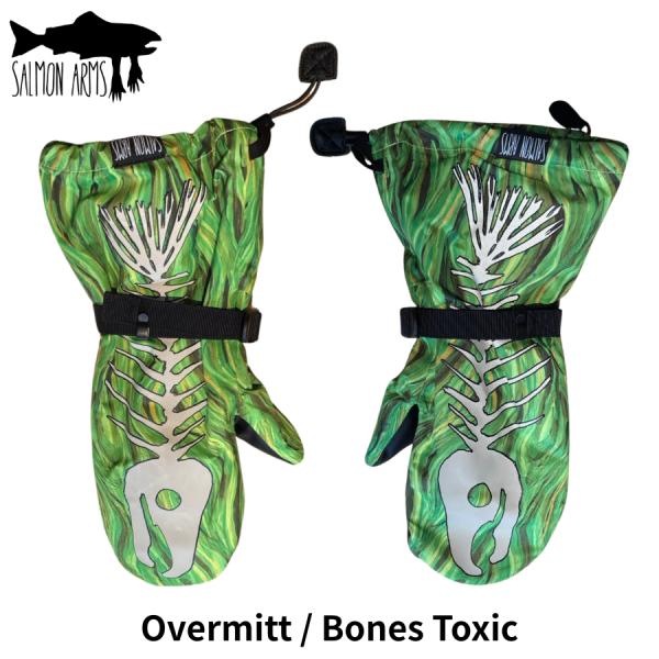 SALMON ARMS ミトン Overmitt Bones Toxic 26-27 スノーボードグローブ サーモンアームズ オーバーミット オーバーミトン