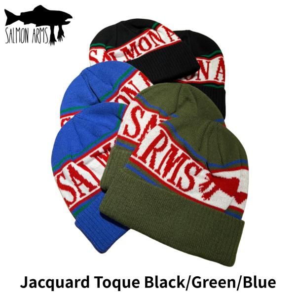 SALMON ARMS ビーニー JAQUARD TOQUE サーモンアームズ ジャカード トーク ニット帽 スノーボード メンズ レディース