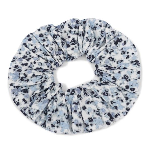 GANNI（ガニー） シュシュ 氷河湖 Printed Cotton Scrunchie Glacier