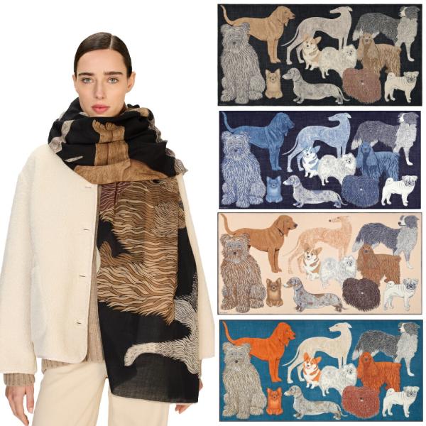 INOUI TOOSH EDITIONS イヌイエディションズ 100%ウールストール