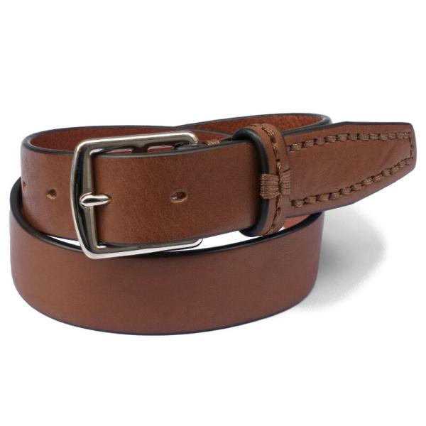 J&M DAVIDSON　ハート バックル レザー ベルト ブラウン jmdavidson-belt001.jpg