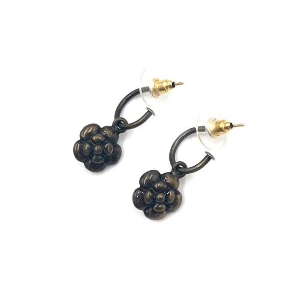シャネル CHANEL カメリアピアス 花モチーフ ヴィンテージ